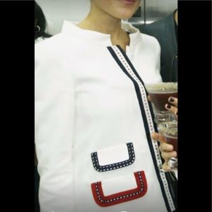 Dolce & Gabbana white blazer